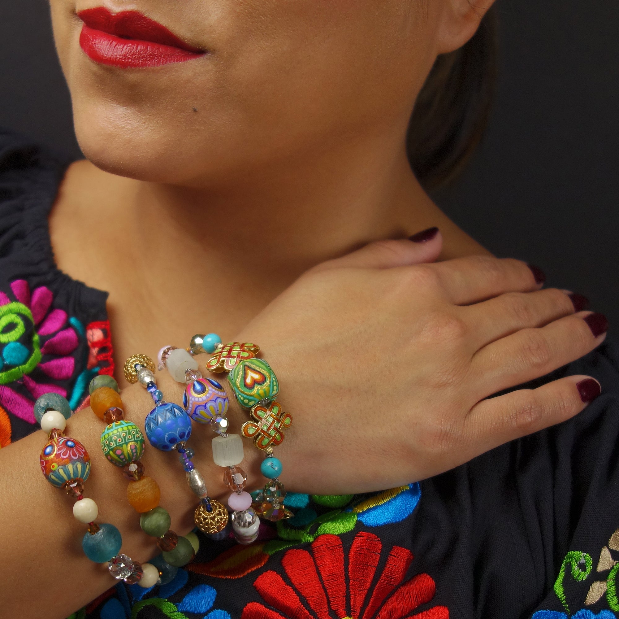 La Contenta gemstone bracelet