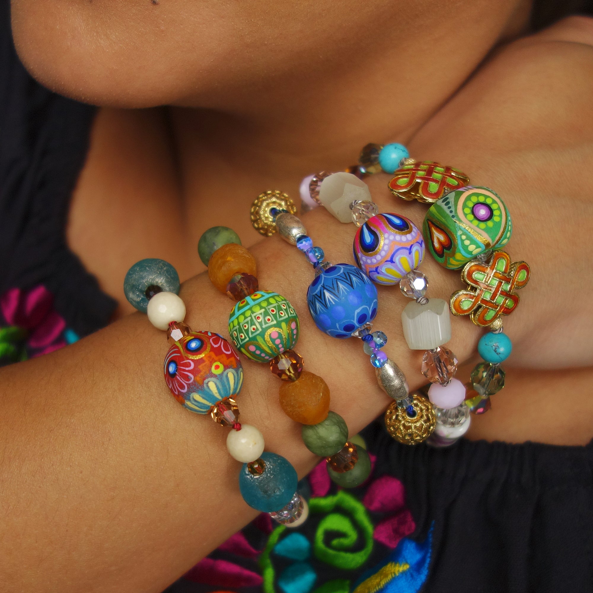 La Contenta gemstone bracelet