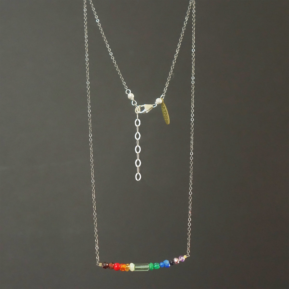 Arco Iris bar necklace