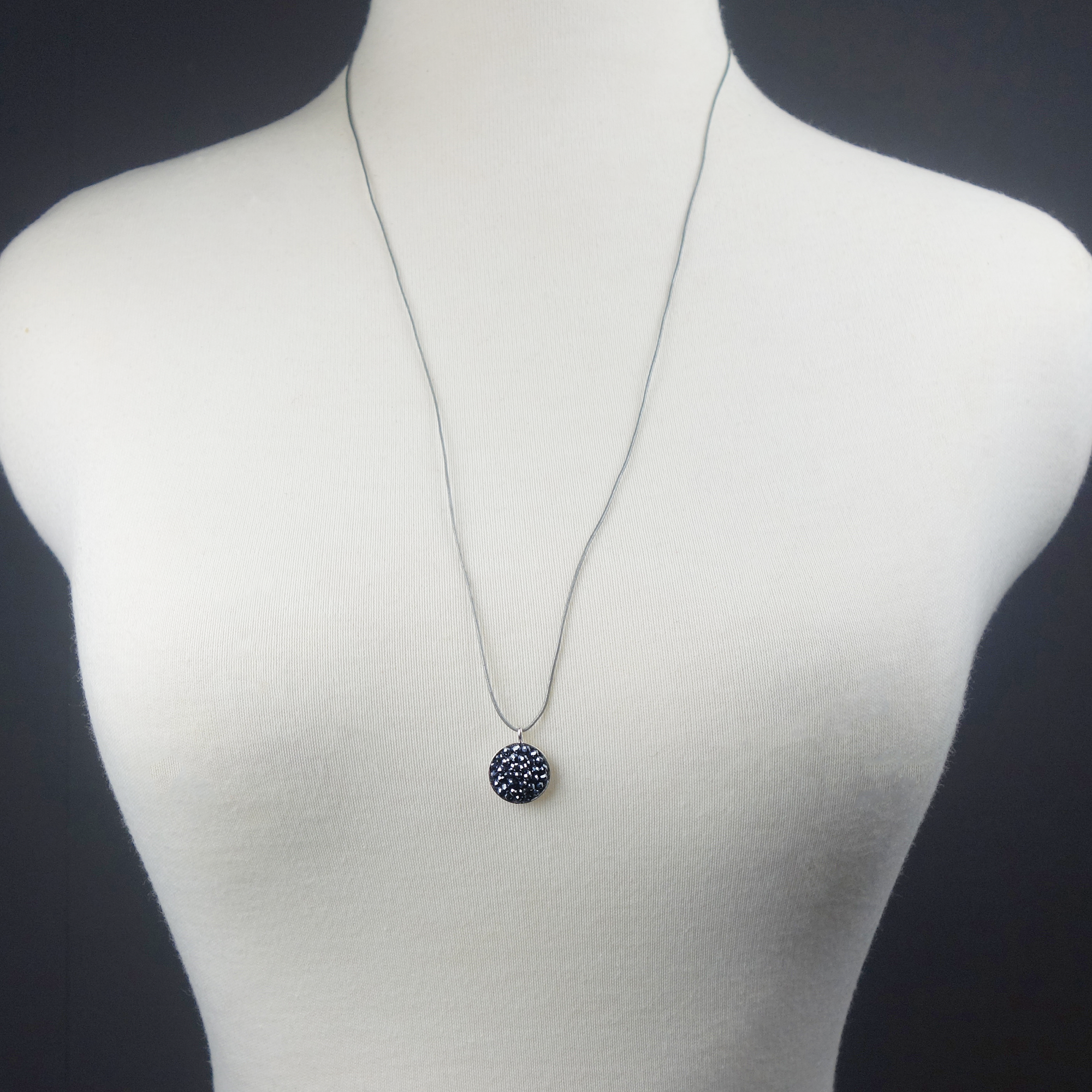 Garnet Mosaic wrap bracelet/necklace (fully adjustable)