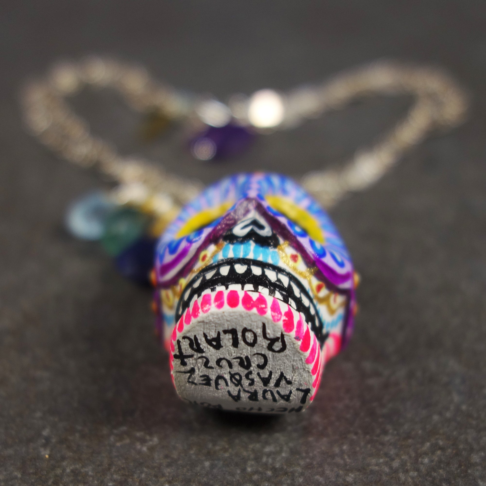 Calavera Colorada necklace