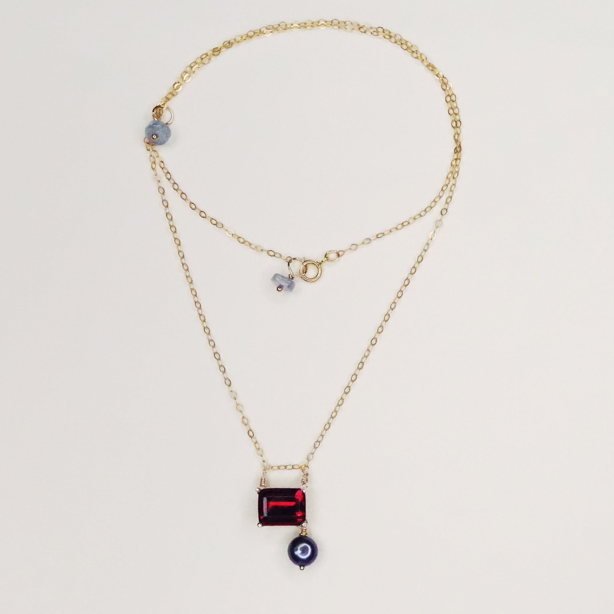 Louis Vuitton Dainty Pearl Pendant Necklace