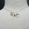 3 charm pendants of your choice necklace