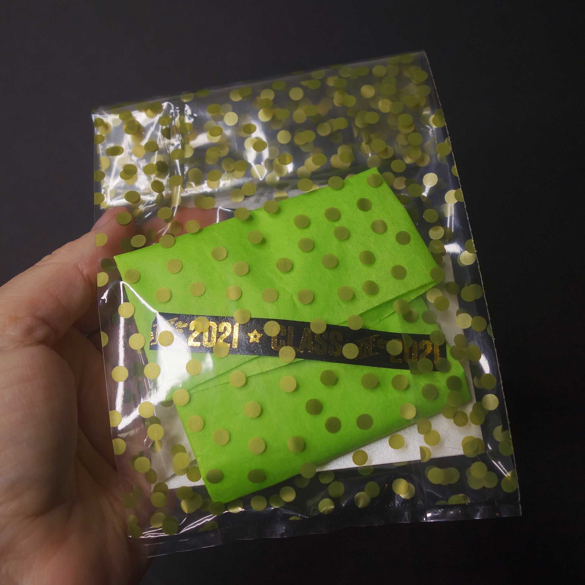 Stamped 2024 with your school colors