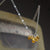 Topaz Cluster Glittering Yes necklace