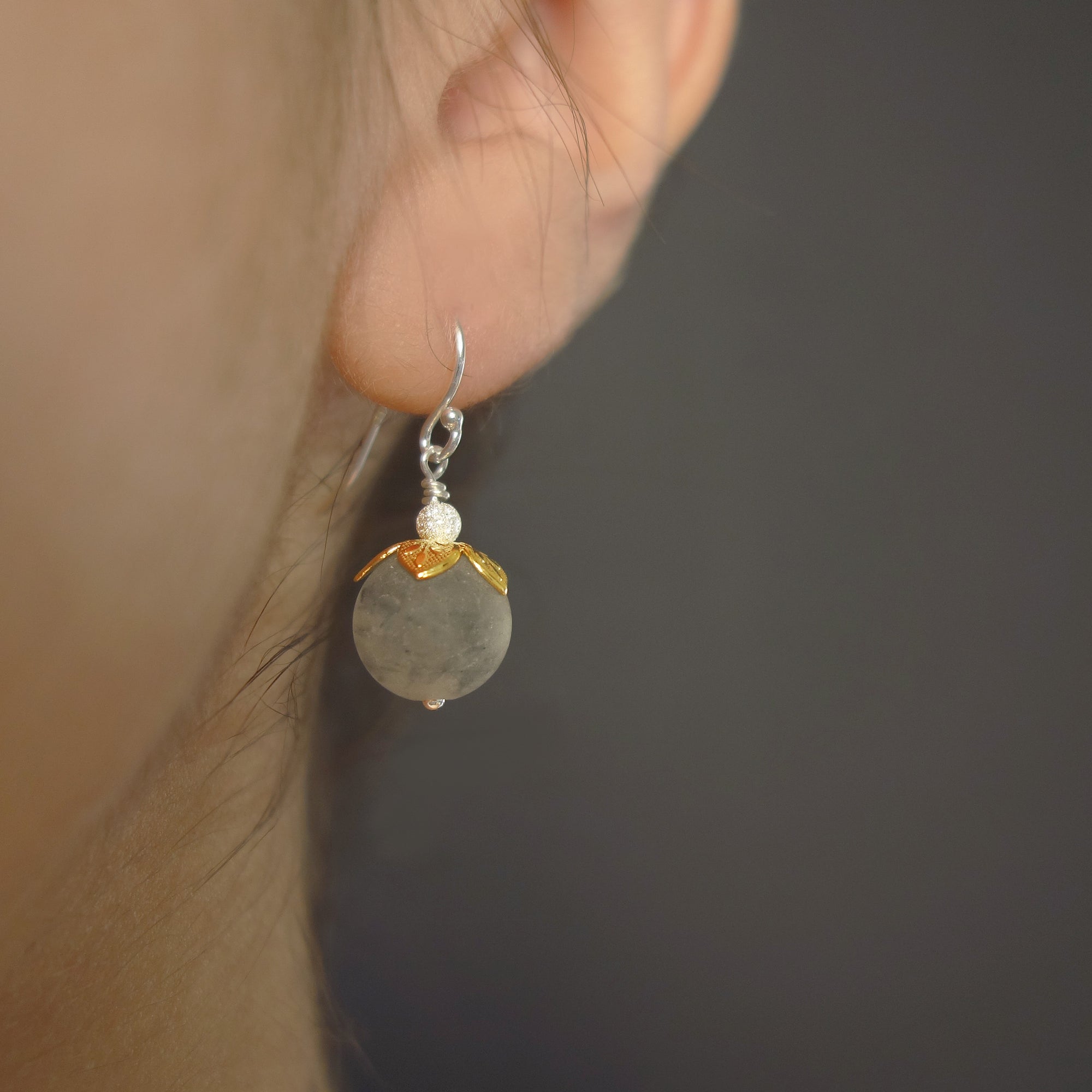 We're in this Together: topaz earring