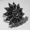 Sunset in Thessaloniki: sterling silver ring