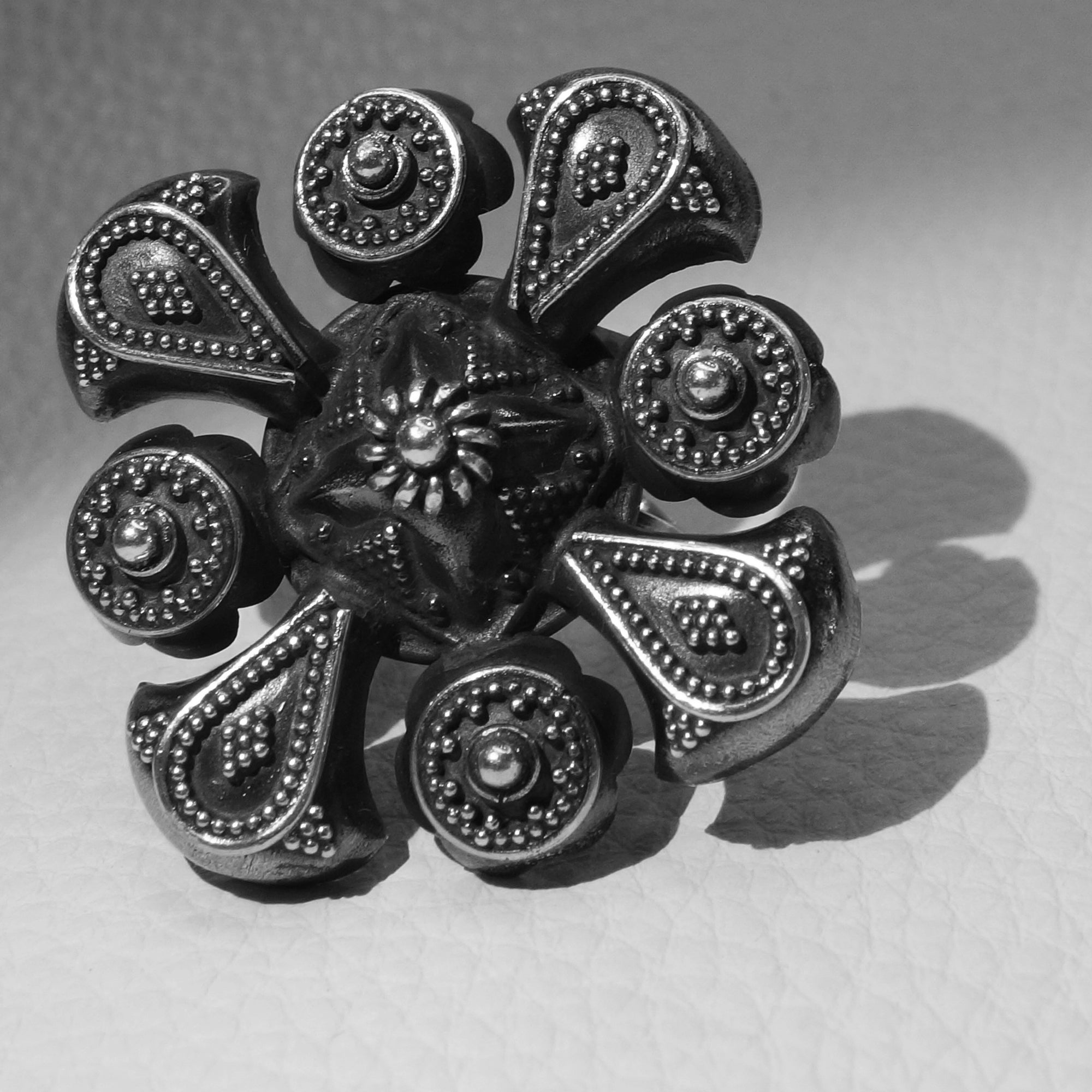 Of Course, Your Majesty: byzantine silver ring