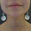 Trinity of Love hand hammered gold/silver