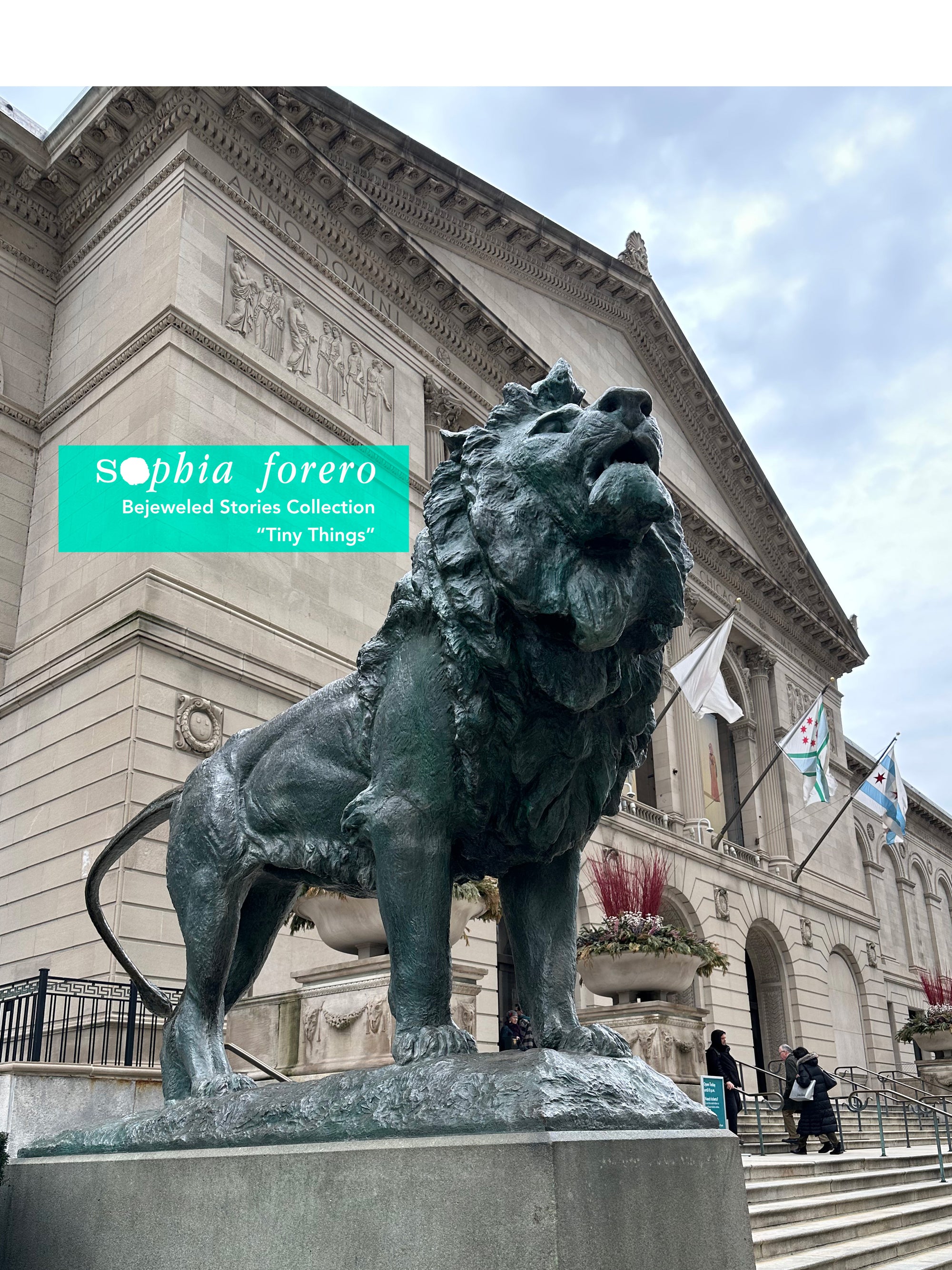 Ode to the Art Institute: pearl and gold necklace