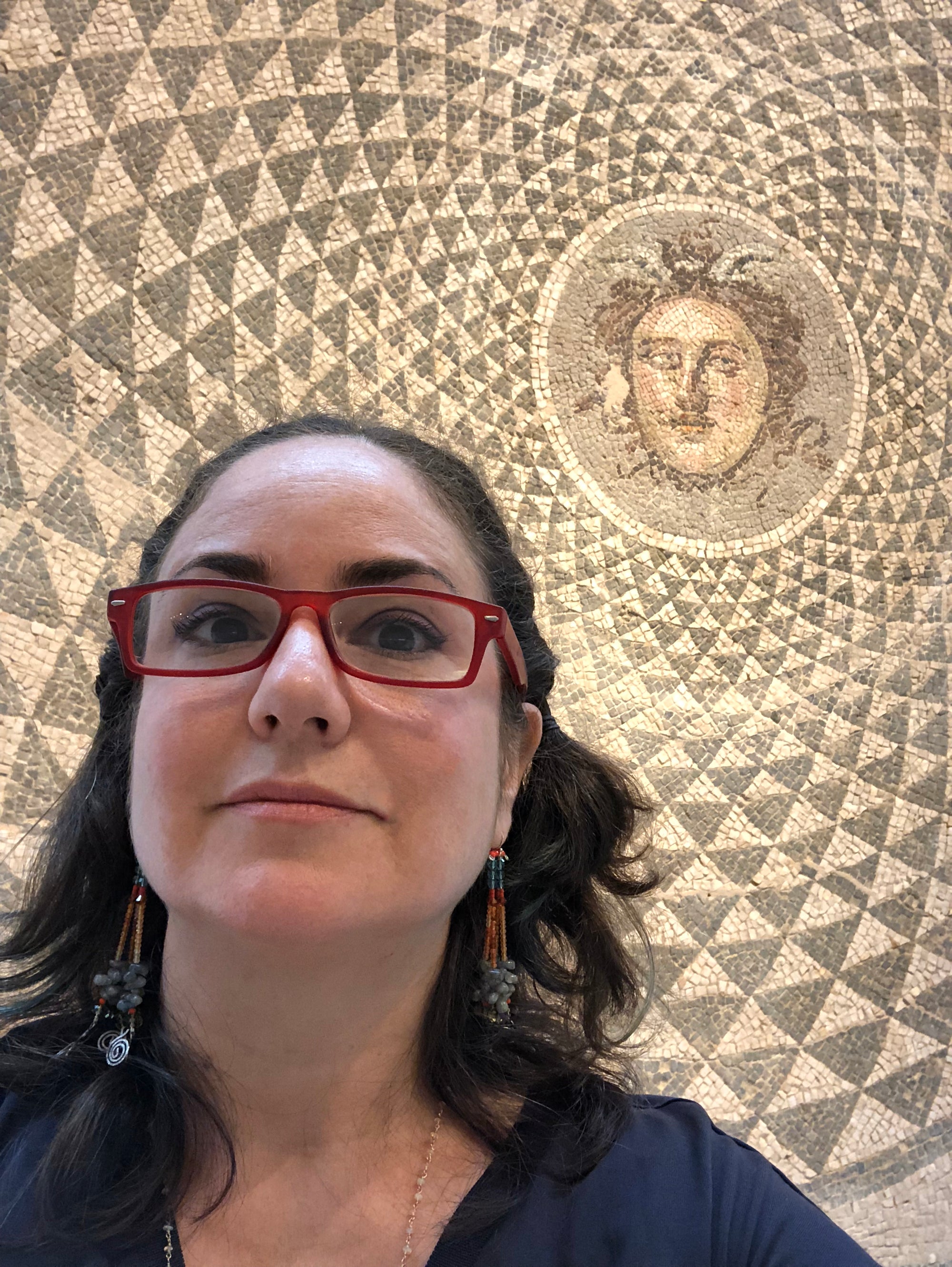 The Greatest of these is Love: diamond mosaic, kyanite, and jade necklace