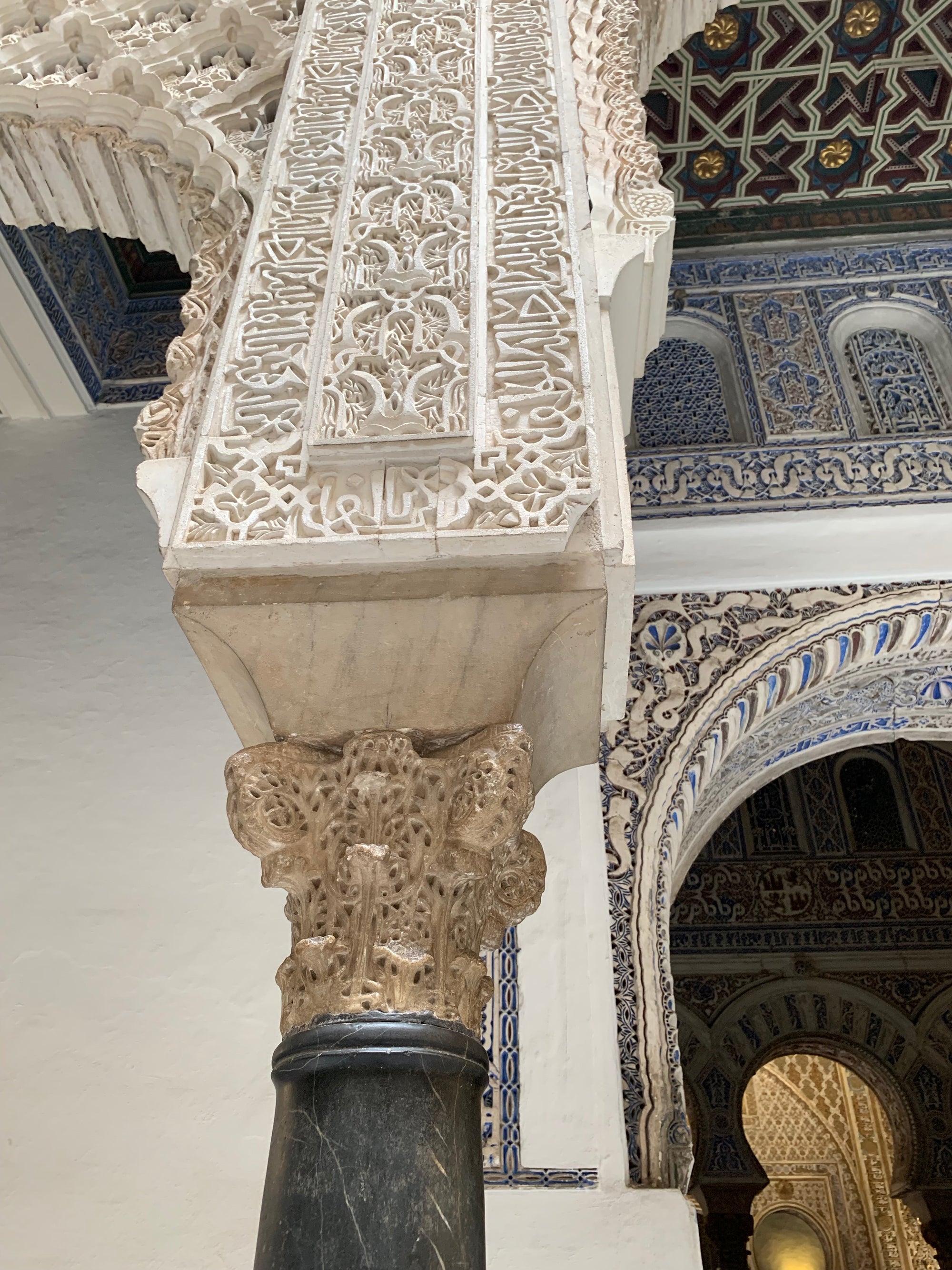 One Night in Alcázar cloisonee earring