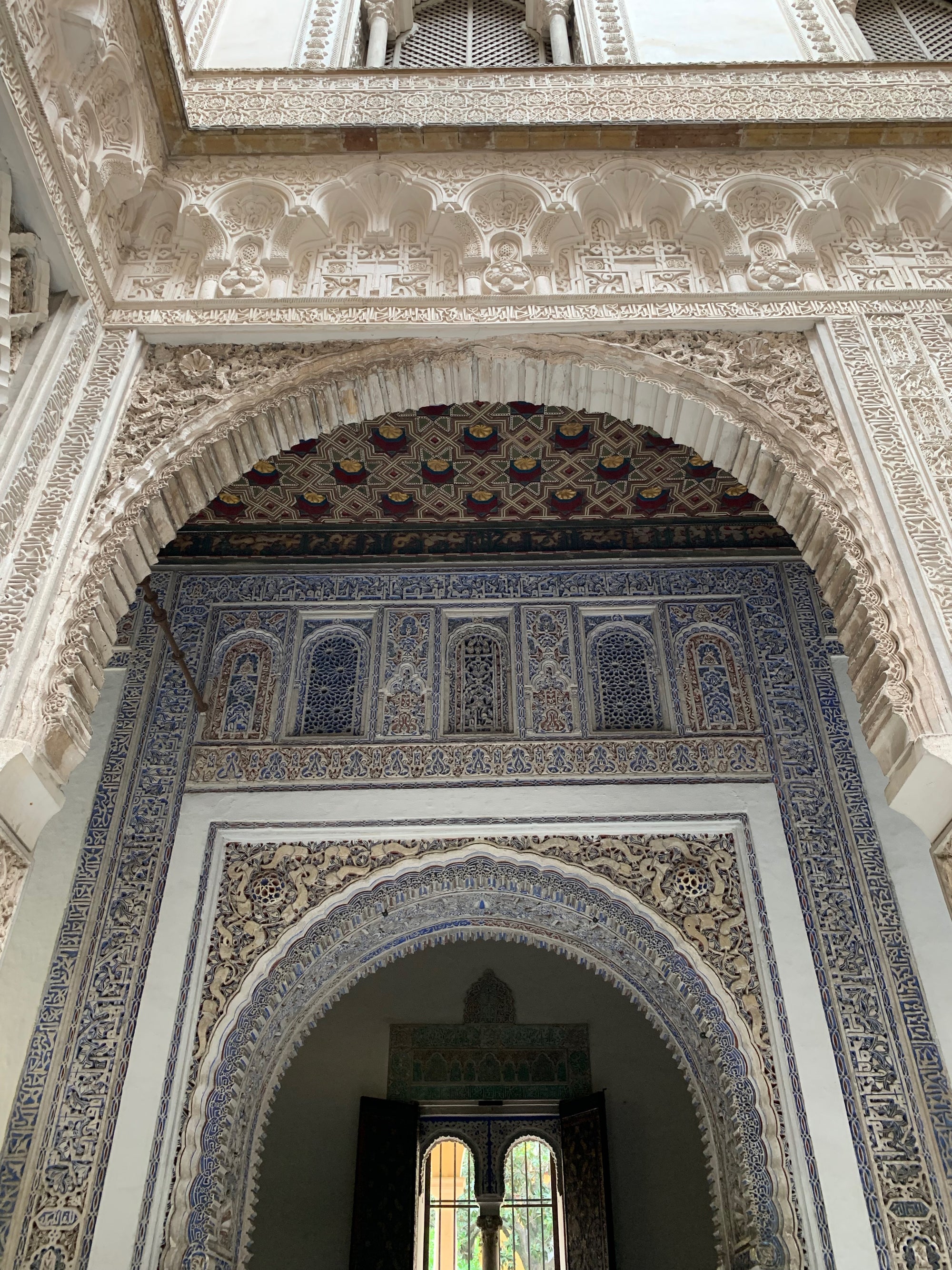 One Night in Alcázar cloisonee earring