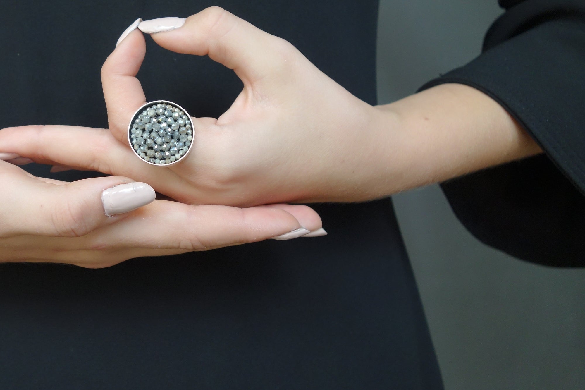 Labradorite Mosaic Iconic Ring