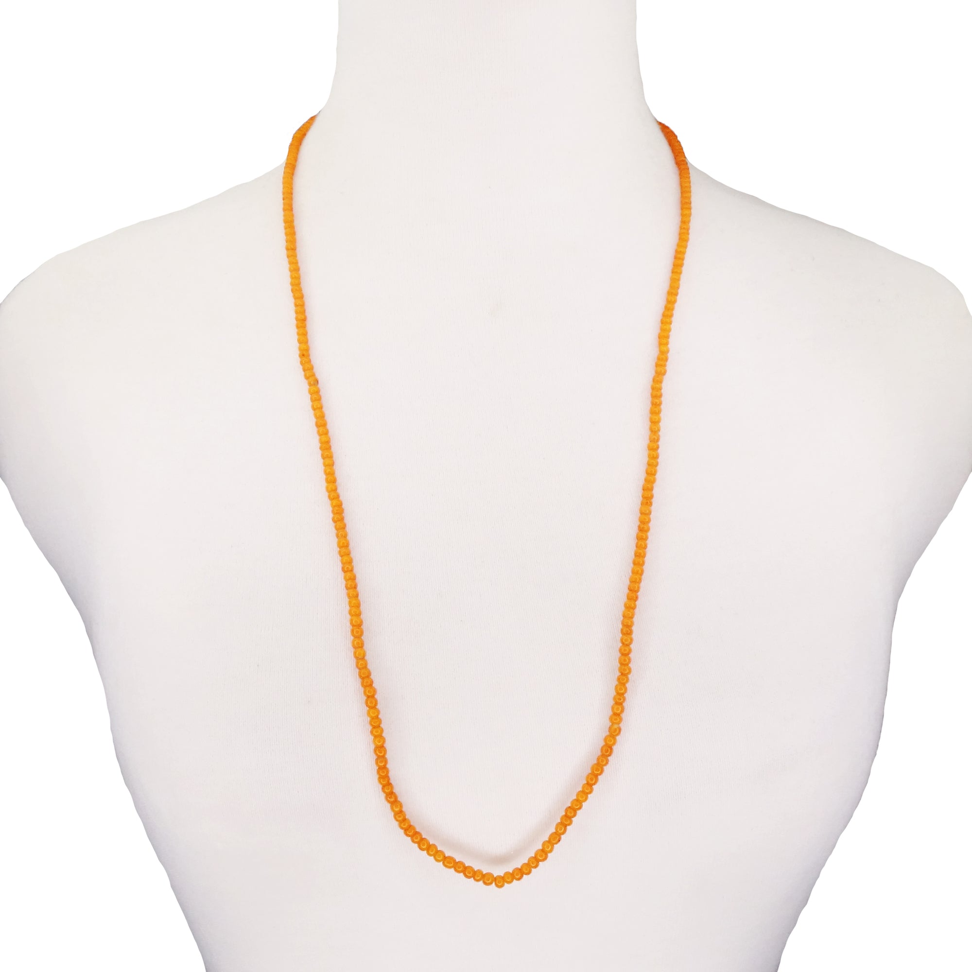Orange You Fabulous: African Glass necklace