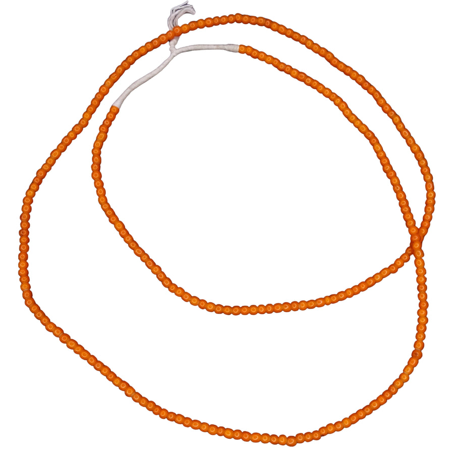 Orange You Fabulous: African Glass necklace