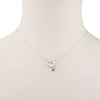 Pretty in Pastels: kunzite and pink sapphire necklace