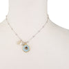 Mermaids Aren't the Only Ones Who Splash: larimar + andasulite mosaic necklace