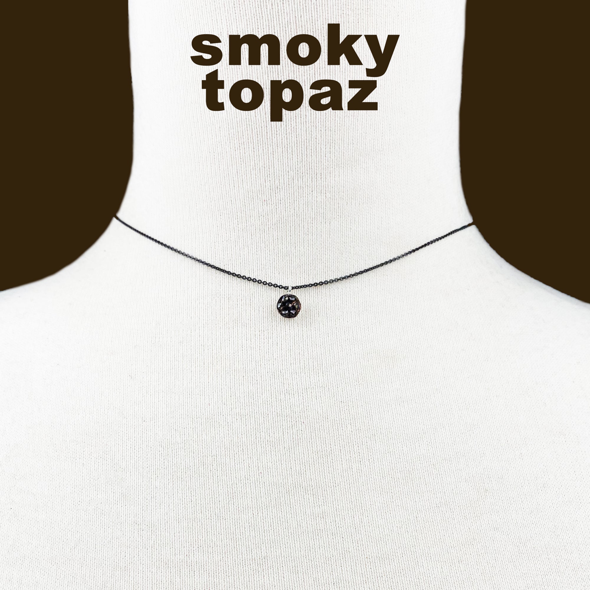 Tiny Fabulous Mosaic Birthstone necklace