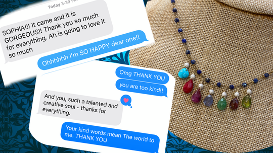 Mama celebrates her beloveds