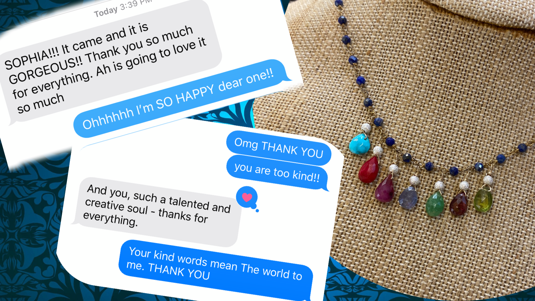 Mama celebrates her beloveds