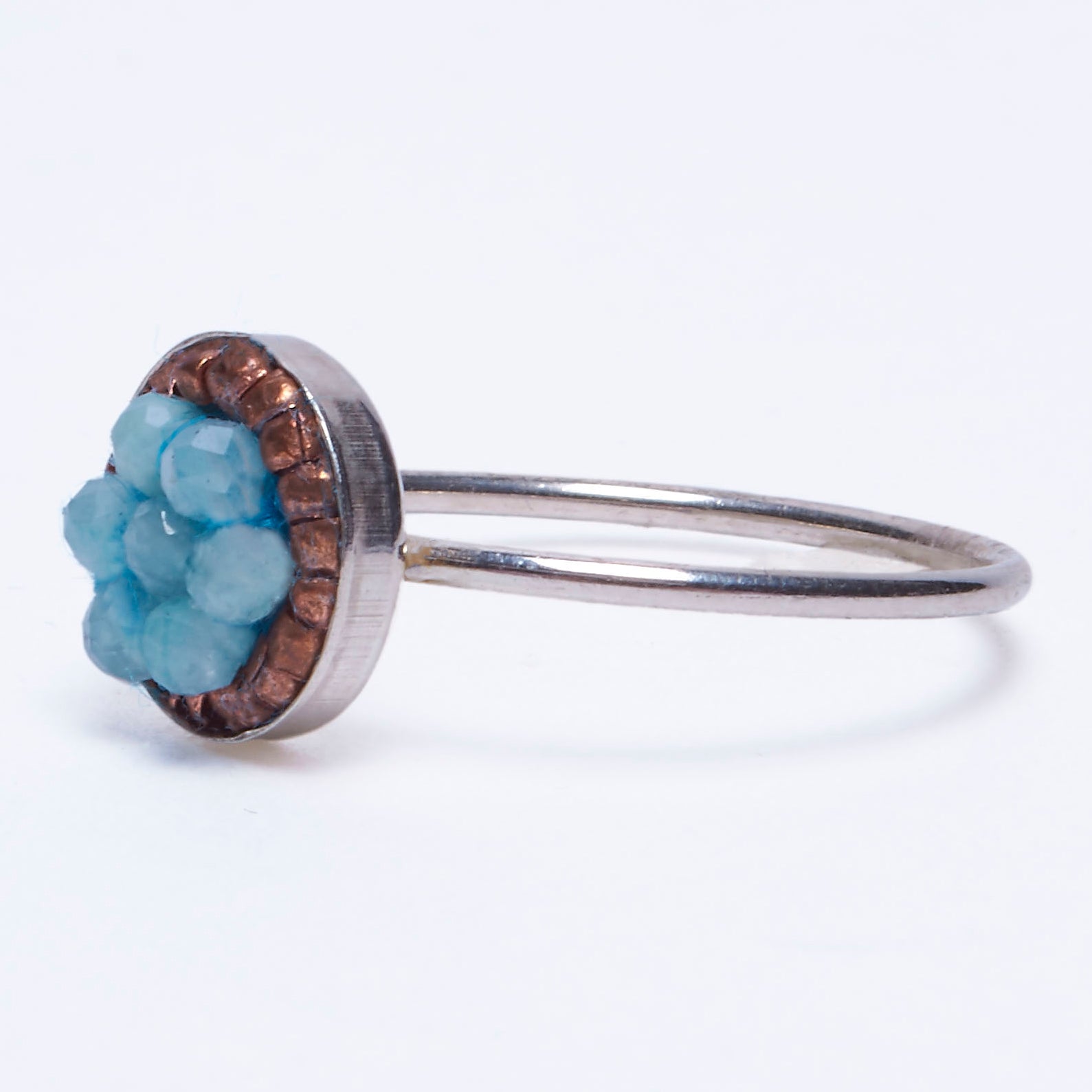 Petite Moxie Mosaic ring in any color you desire