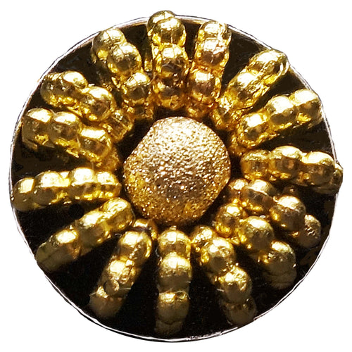 gold SUN rays post earring