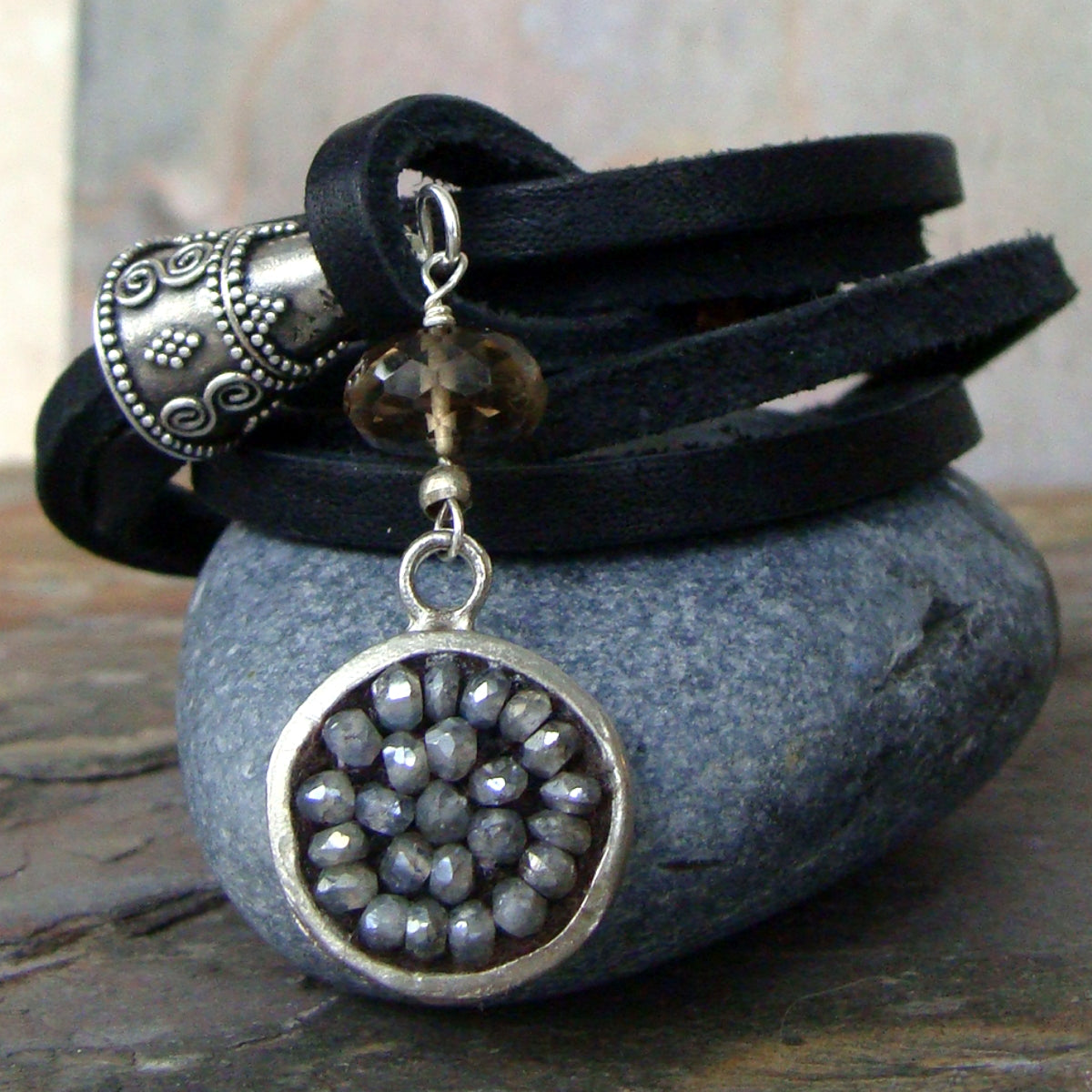 Labradorite wrap me up bracelet/necklace