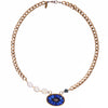 Lapis Lazuli and Black Onyx Necklace