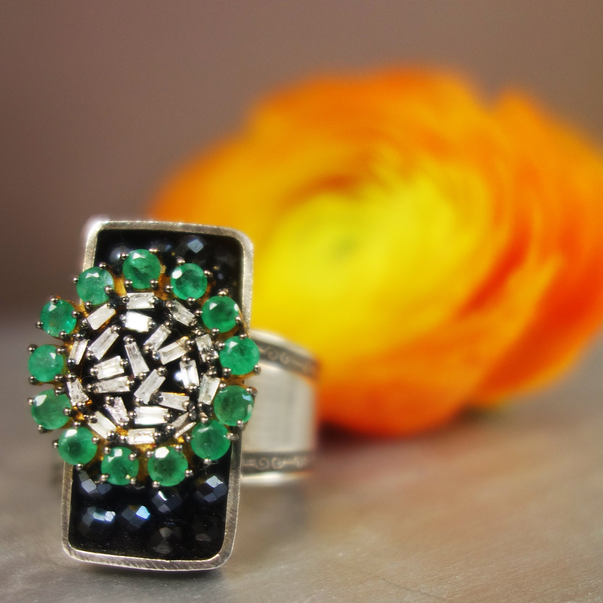 Spoon Me some Diamond, Emerald and Sapphire