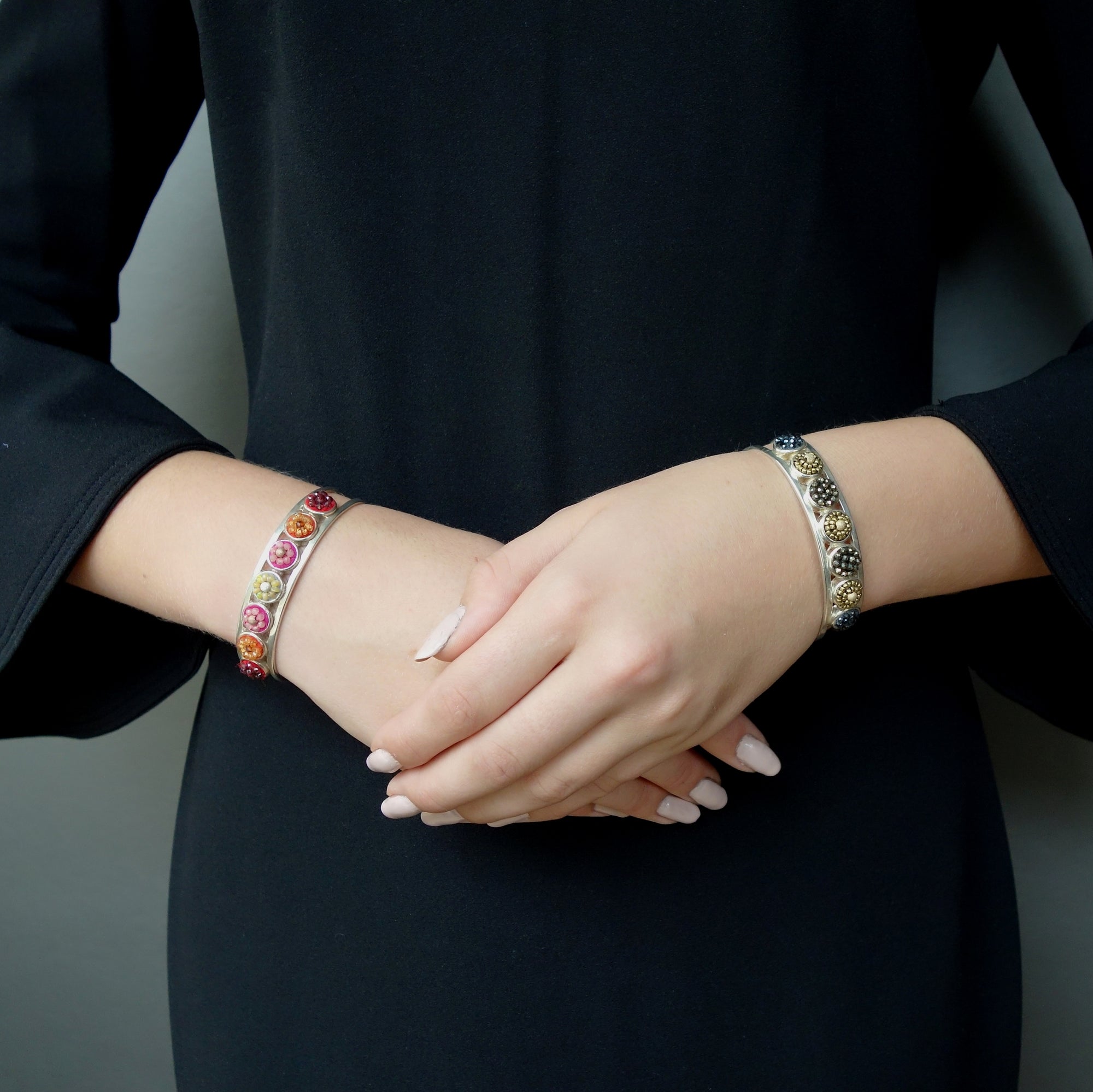 Midnight in Byzantium: Multi Mosaic Cuff