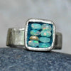 Somewhere Over the Rainbow Opal ring