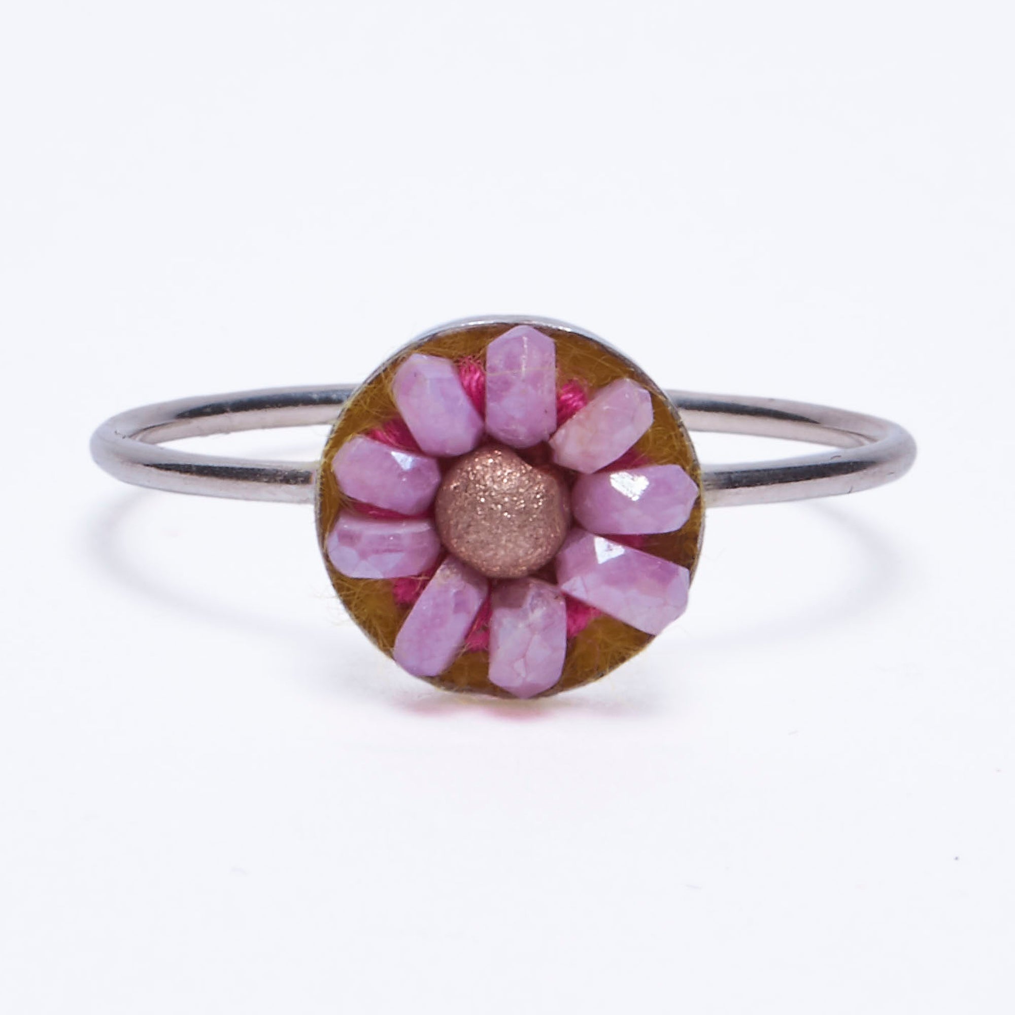 Petite Moxie Mosaic ring in any color you desire