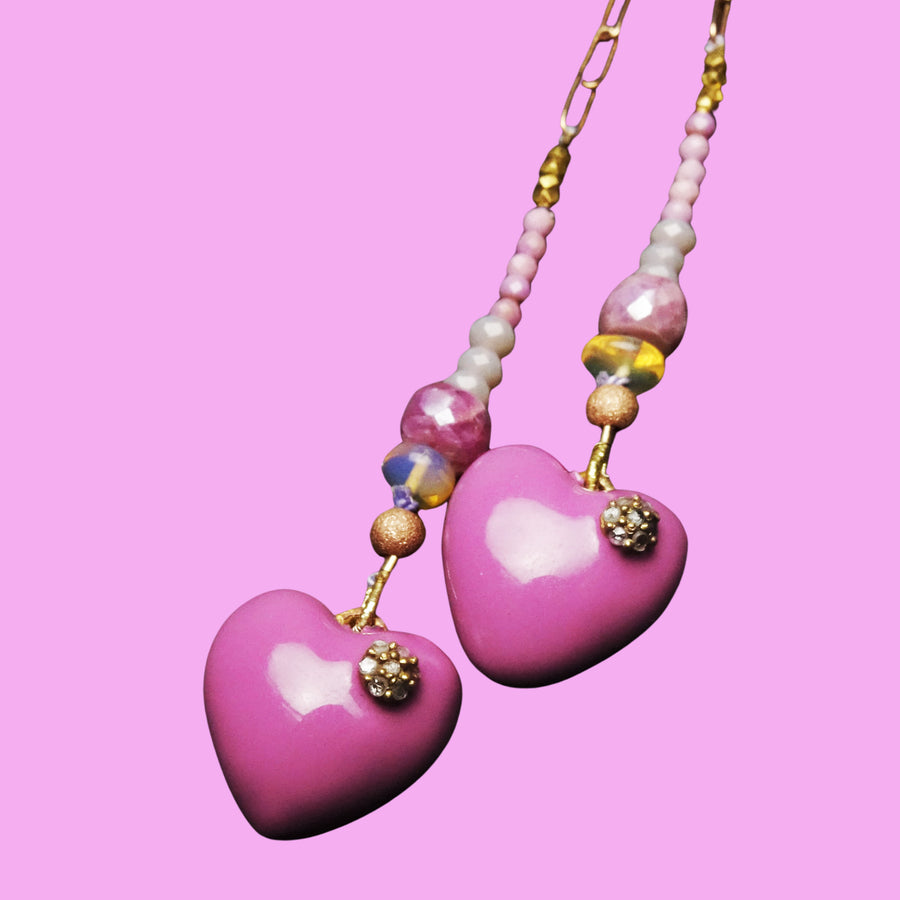 Unforgettable: opal, sapphire, and diamond earrings