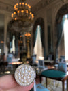 White Pearl Iconic Mosaic Ring (Wanderlust Paris)