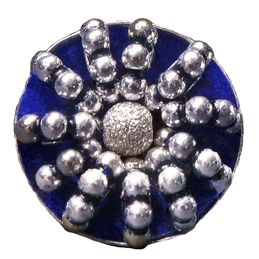 Moonbeams in Dioliskari: sterling silver post earring