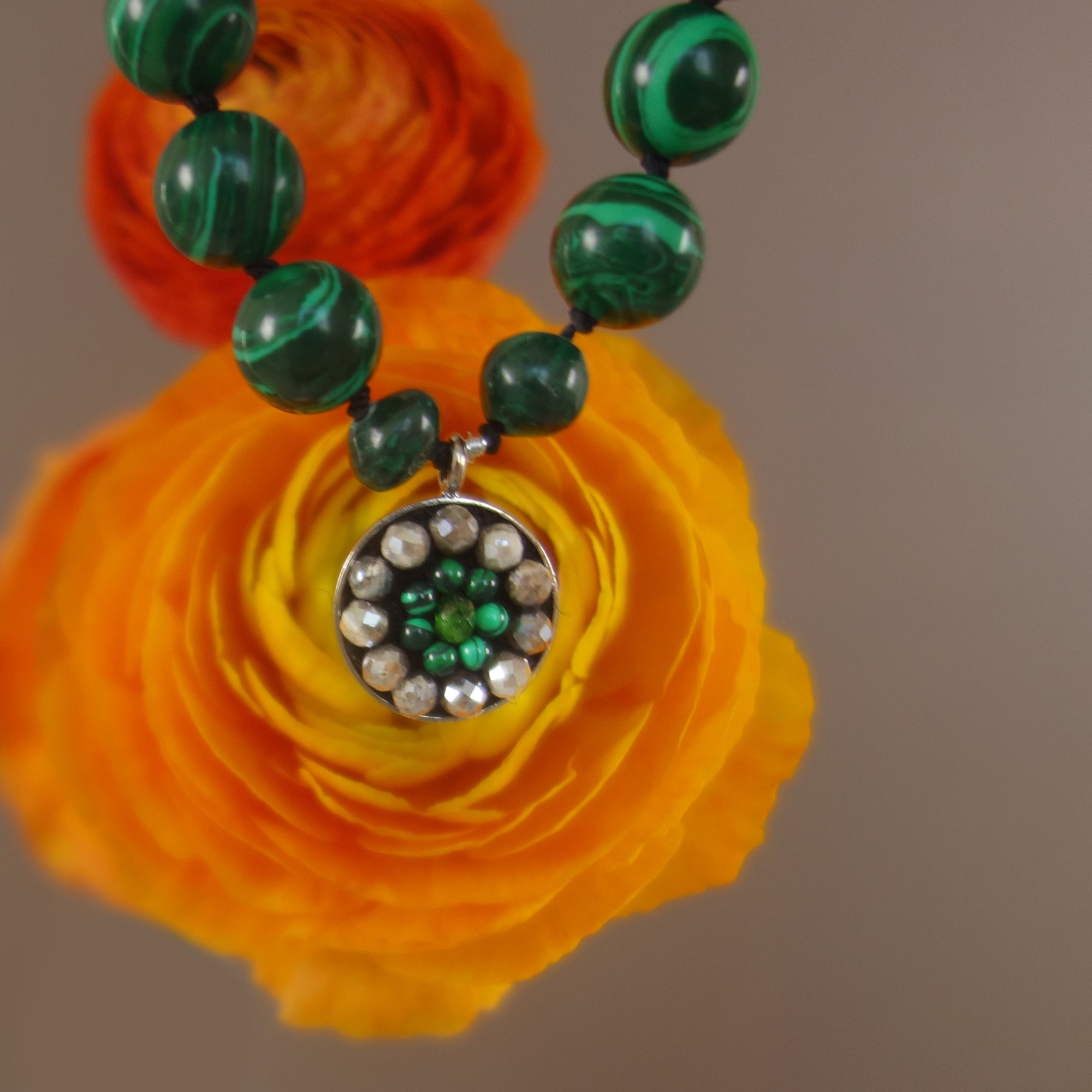 Malachite Mama mosaic bracelet