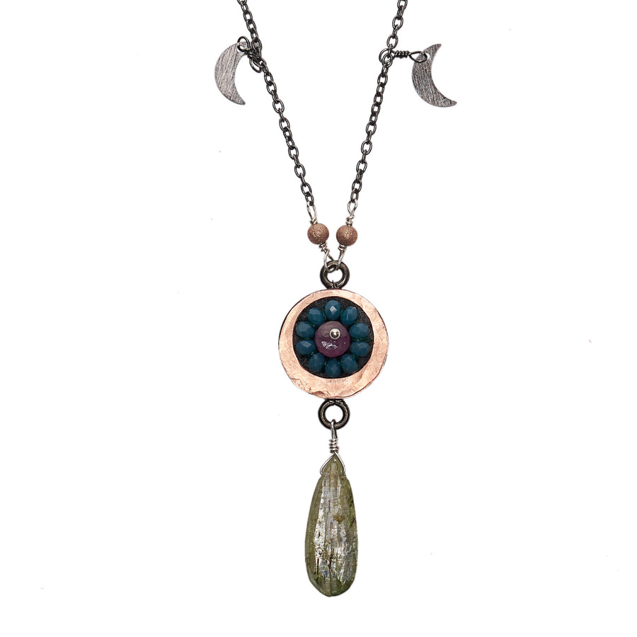 Shine On, Silver Moon necklace