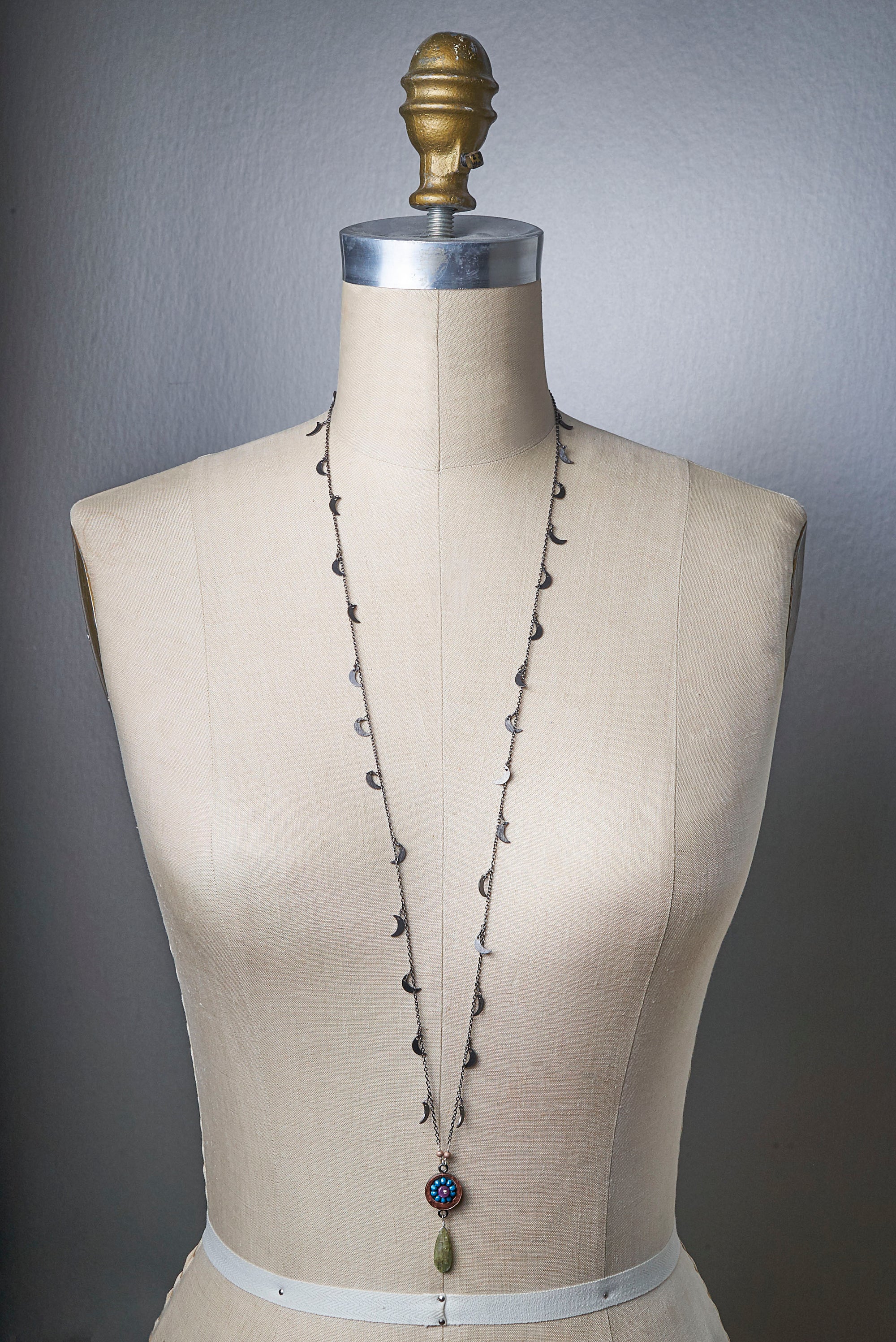 Shine On, Silver Moon necklace