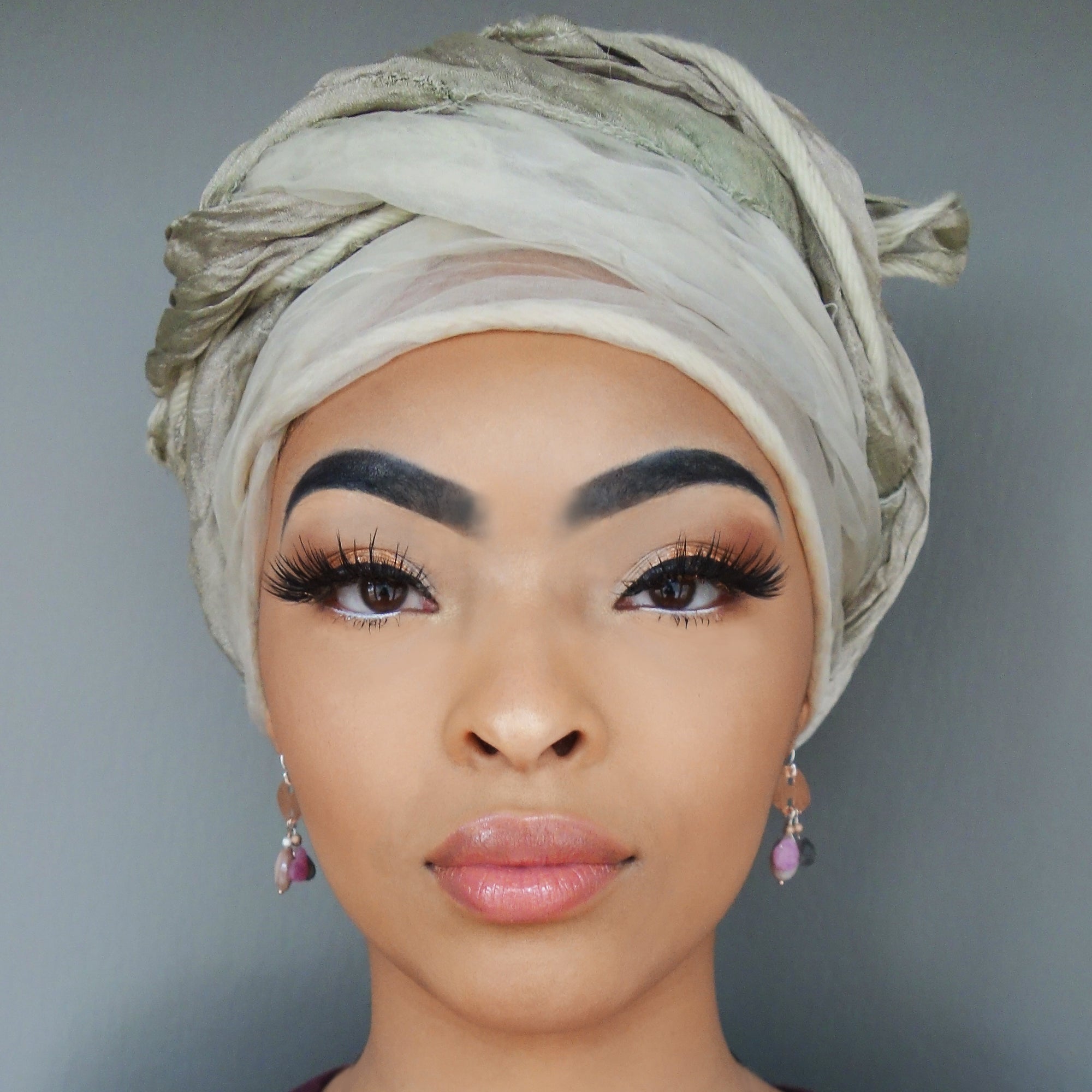 Strike them Fabulous Labradorite and Rhodocrosite Earrings