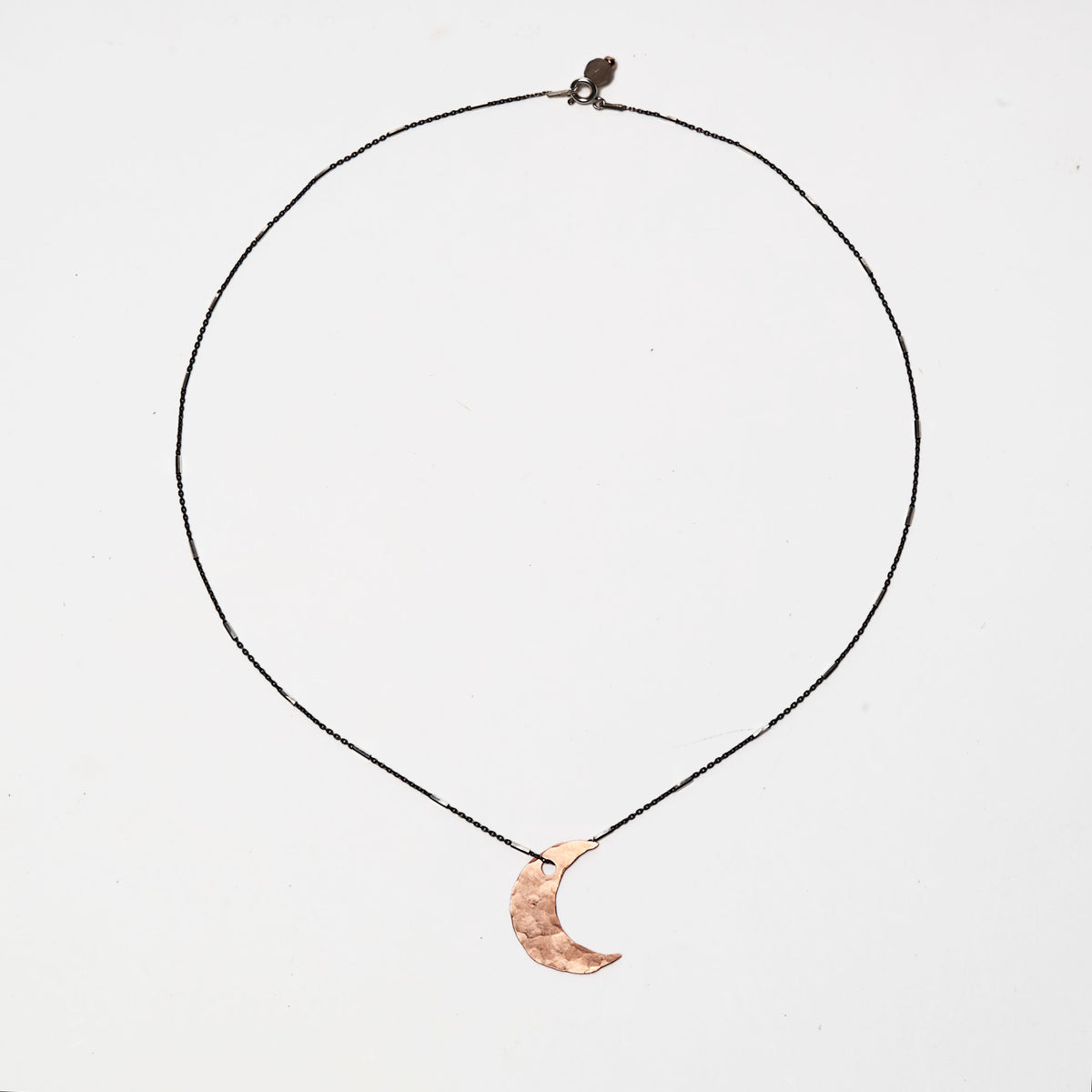 Oh It's a Copper Moon in the Night Sky Necklace