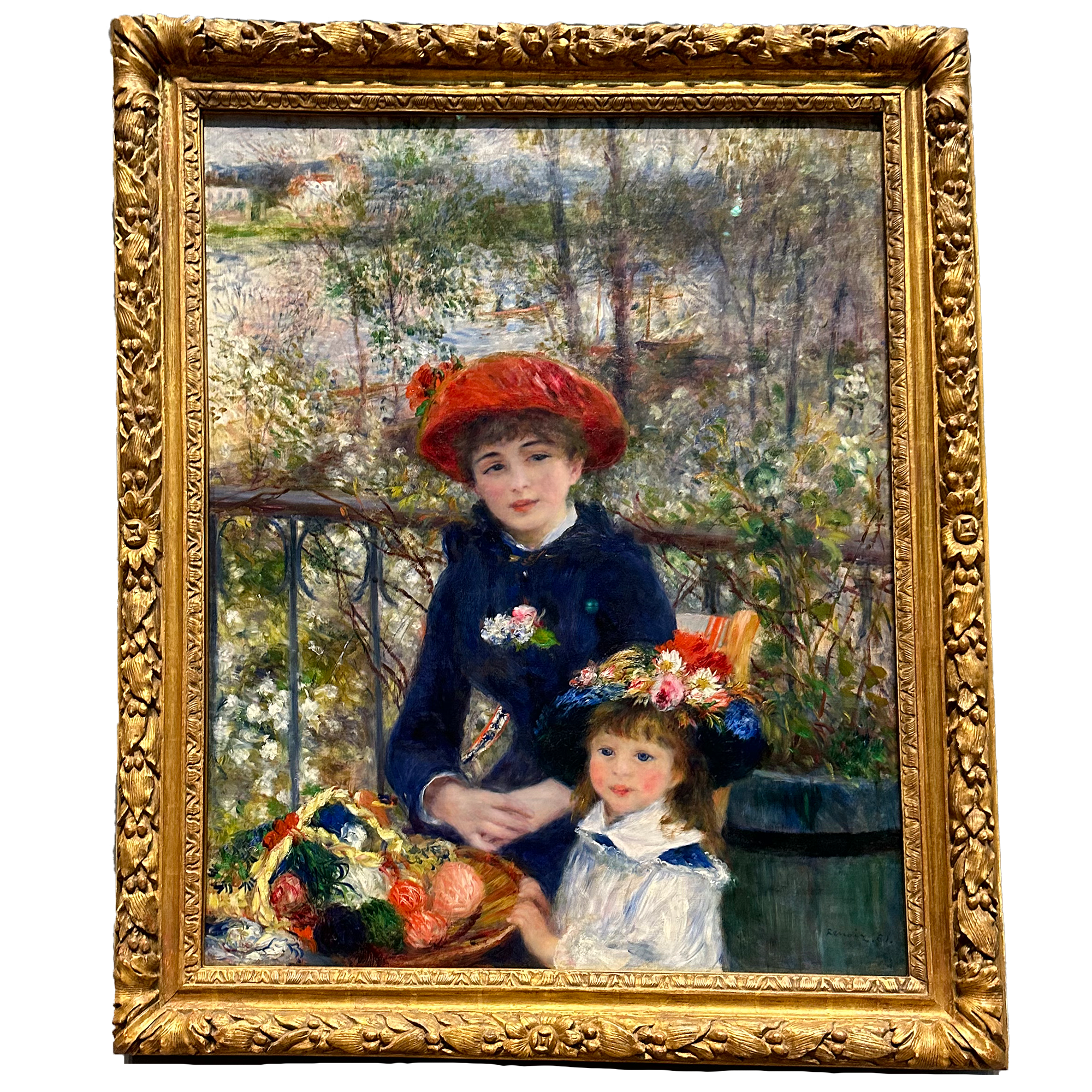 Ruby, Citrine drops, Pearl mosaic necklace